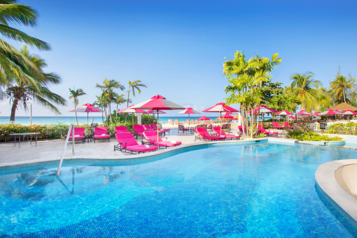 Pool at O2 Beach Club & Spa